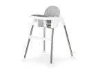 Jídelní židlička 2v1 Ecotoys - HC-135 WHITE, Bílá