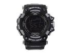 Pánské vojenské vodotěsné LED hodinky SMAEL černé
