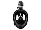 ISO Celoobličejová šnorchlovací maska L/XL, černá