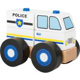 small foot Dřevěné skládací auto policie