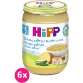 6x HiPP BIO Zeleninová polévka s telecím masem 190 g