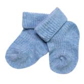 Kojenecké ponožky, Baby Nellys, sv. modré, vel. 6-9 m, 68-74 (6-9m)