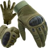 Taktické rukavice L - khaki Trizand 21771